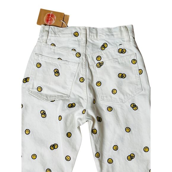 NEW Reformation Mixed Emotions High Rise Straight Jeans Size 23 Cotton 100% - Picture 8 of 13